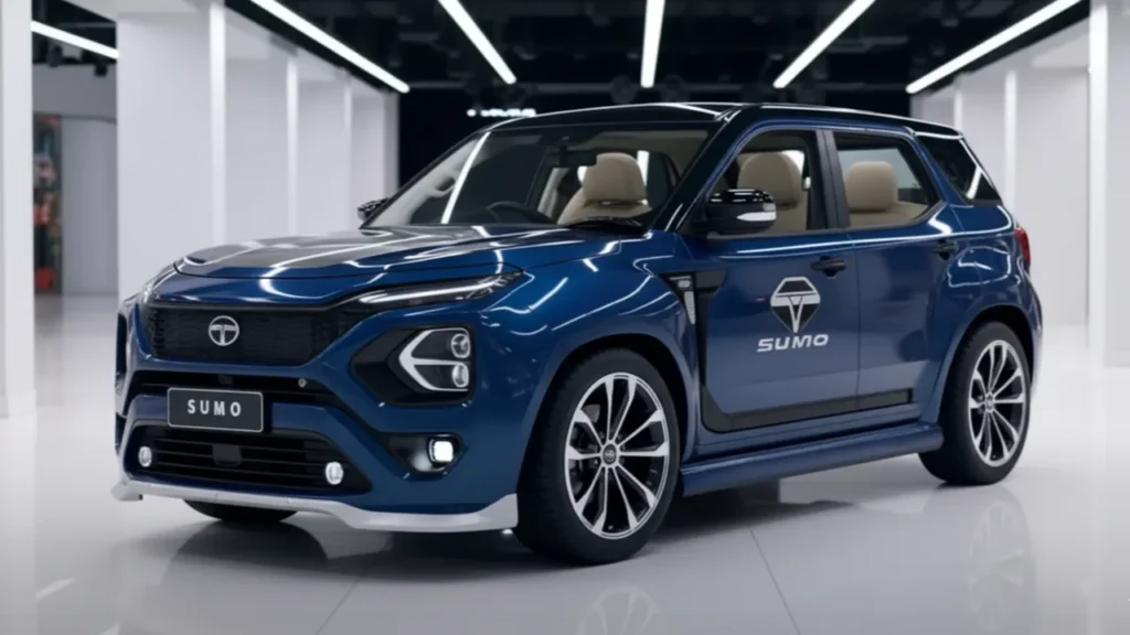 Tata Sumo 2025 rugged 7 seater diesel SUV