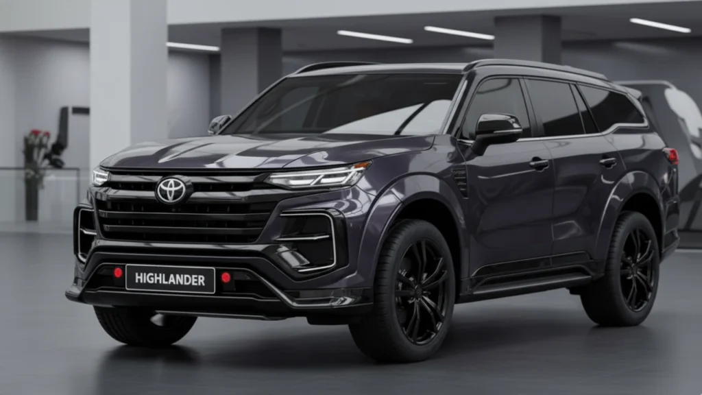 Toyota Highlander 2025 8 Seater Hybrid SUV with 34kmpl Mileage