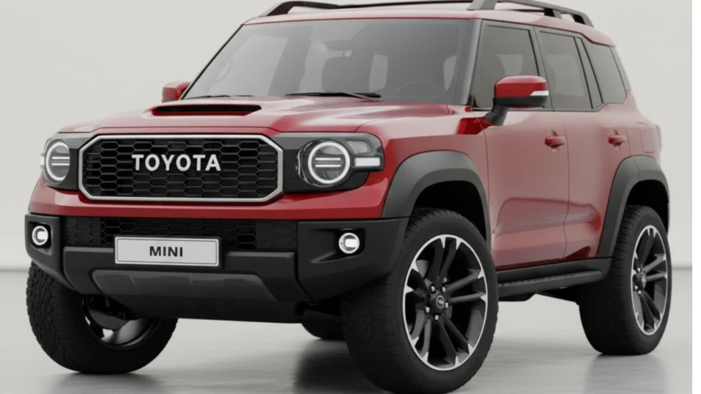 Toyota Mini Land Cruiser 2025 compact 4x4 SUV in India