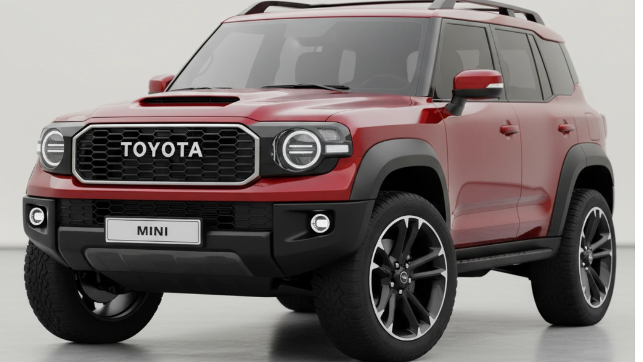 Toyota Mini Land Cruiser 2025 compact 4x4 SUV in India