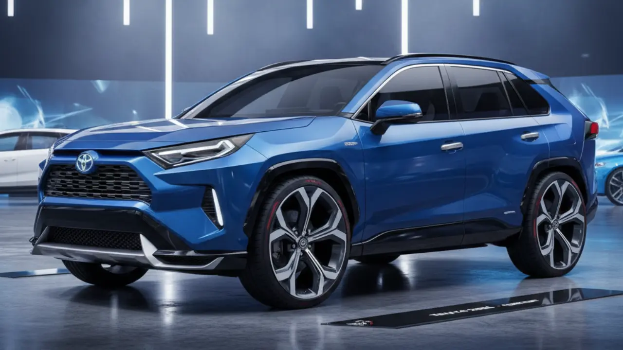 Toyota RAV4 2026 luxury SUV with bold design and hybrid power