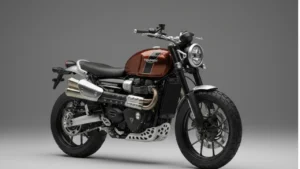 Triumph Scrambler 900 2025 with retro design and premium features