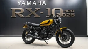 Yamaha RX 100 2025 with retro styling and modern features