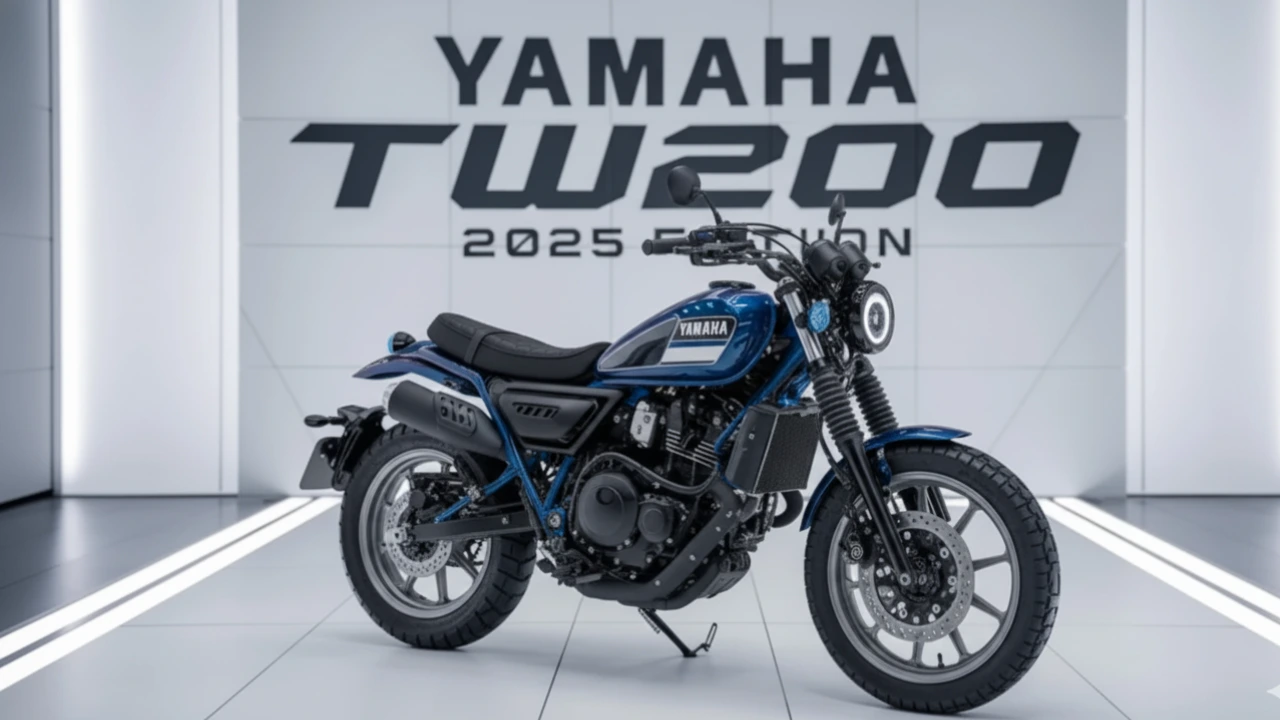 Yamaha TW200 2025 Launched – Rugged Look, Refined Engine & Modern Tech