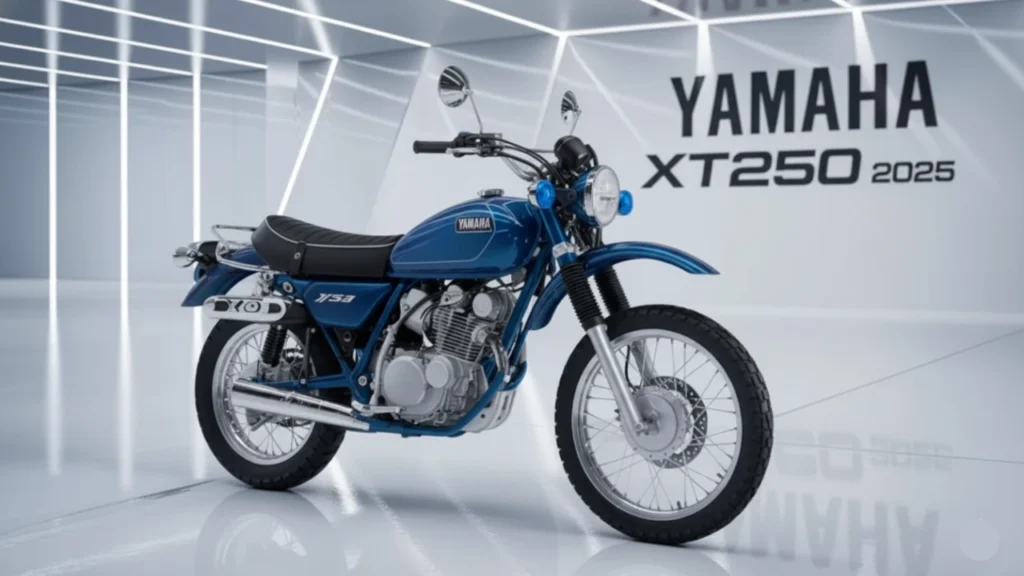 Yamaha XT250 2025 with upgraded design and features