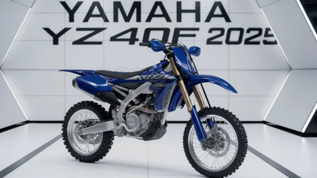 Yamaha YZ450F 2025 motocross bike with new power and race tech