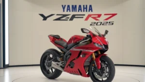 Yamaha YZF R7 2025 with sporty design and advanced features