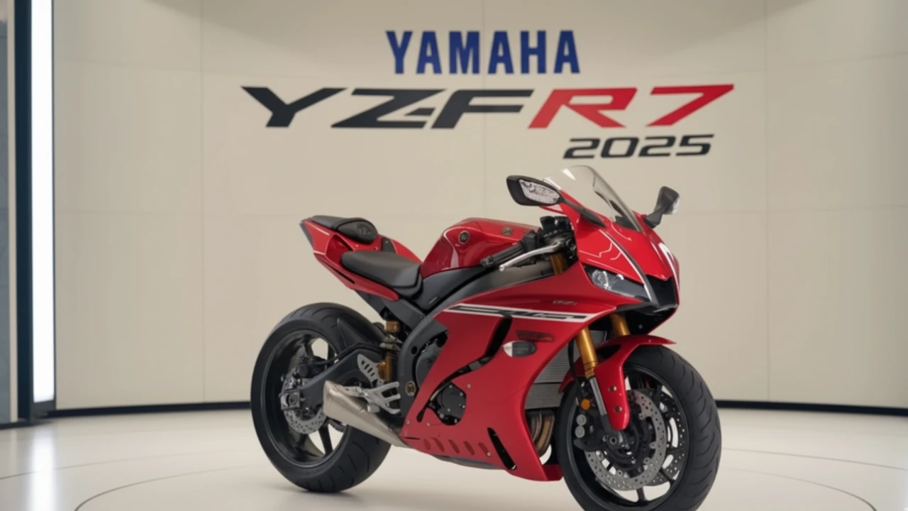 Yamaha YZF R7 2025 with sporty design and advanced features