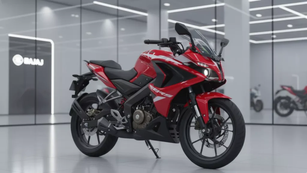 Bajaj Pulsar RS200 2025 with new design and refined engine