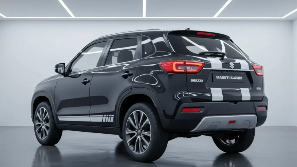 2025 Maruti Brezza Facelift with AR display hybrid tech and new design