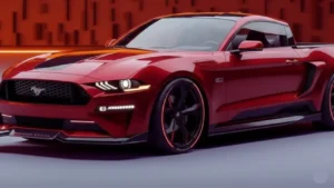 2026 Ford Mustang Pickup powerful V8 off road design