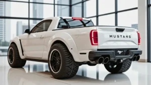 2026 Ford Mustang Pickup blending muscle car power with pickup utility