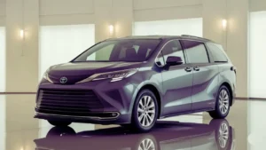 2026 Toyota Sienna Hybrid with lounge seats panoramic roof and AWD