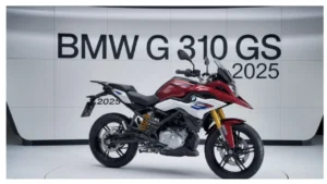 BMW G 310 GS 2025 adventure bike with touring setup for Indian roads