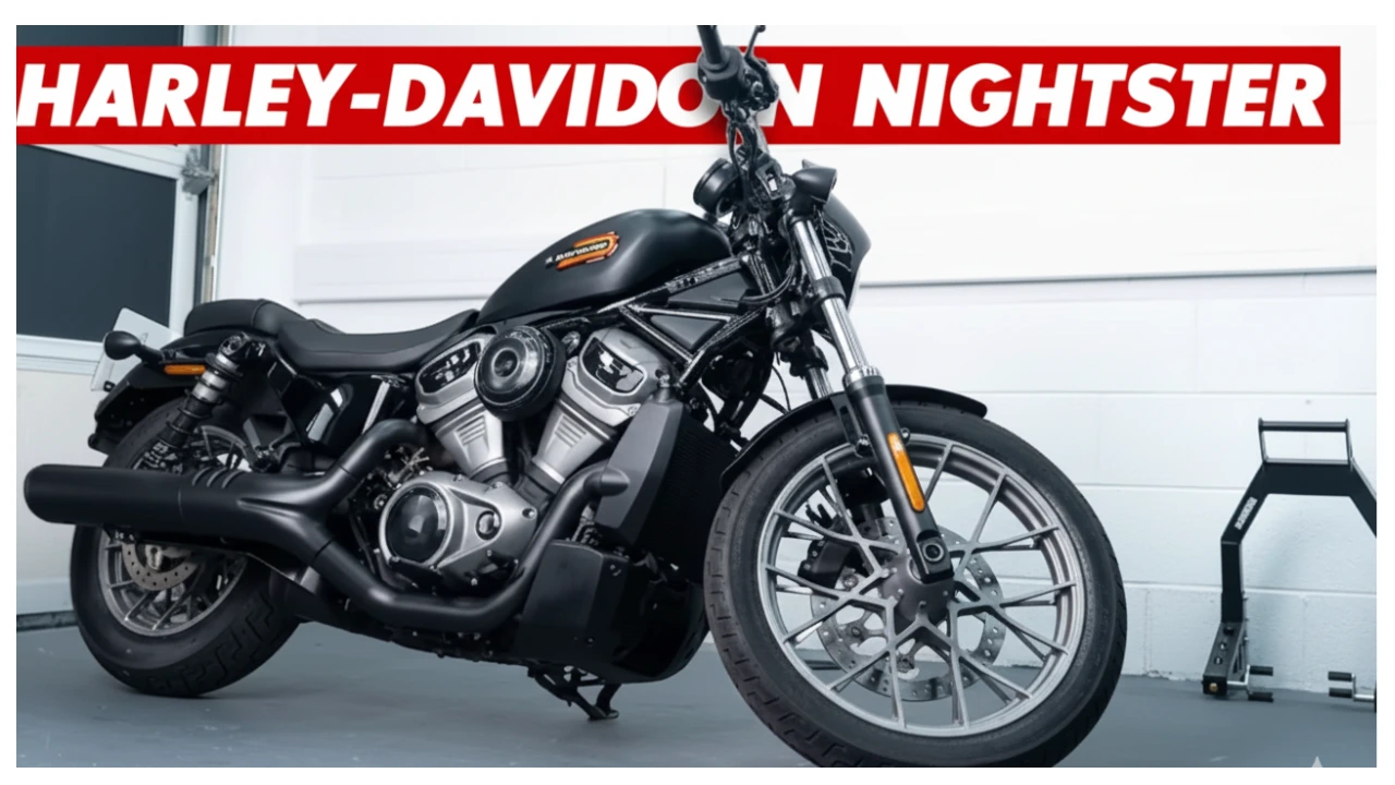 Harley Davidson Nightster 2025 with modern cruiser design and smart features