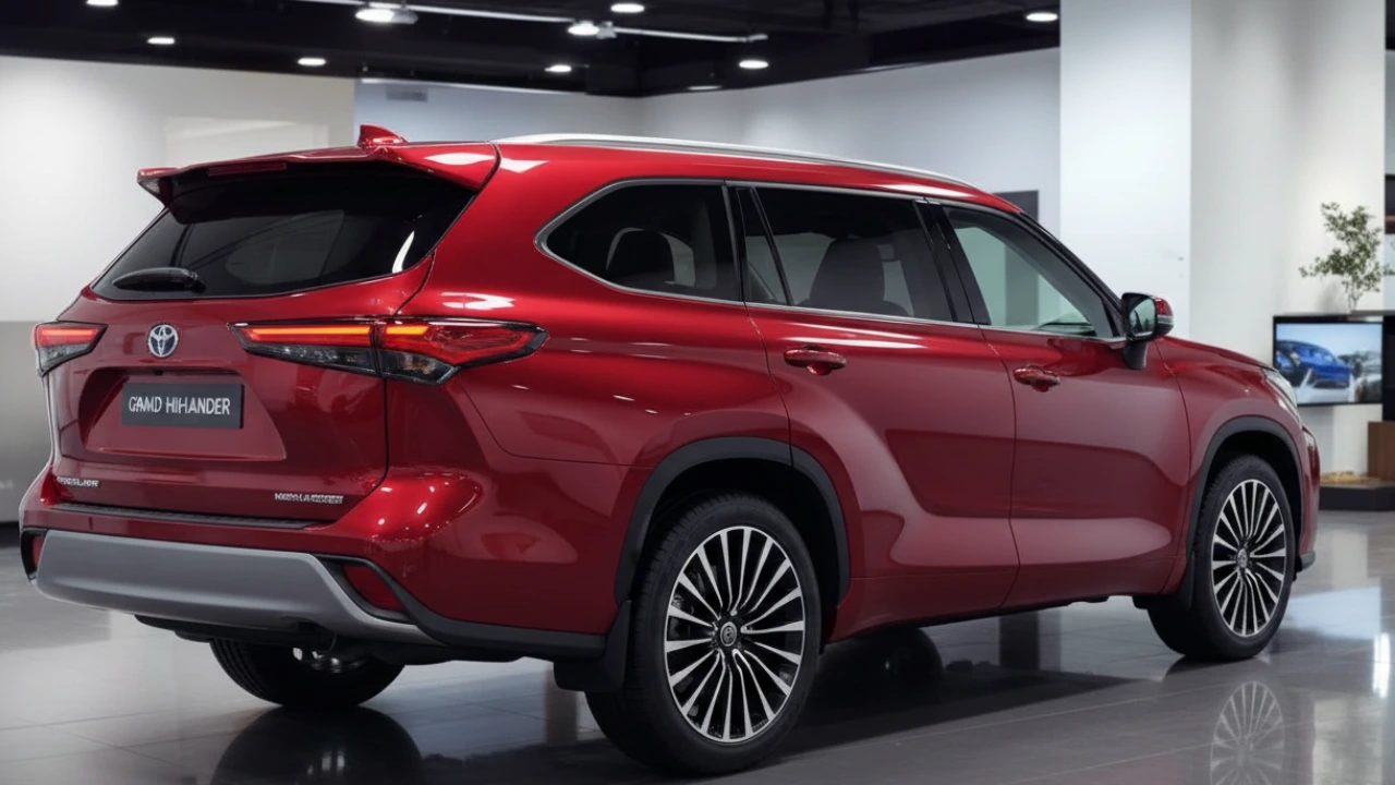 New Toyota Grand Highlander 2026 – First Look at Sleek Design & Futuristic Cabin Features
