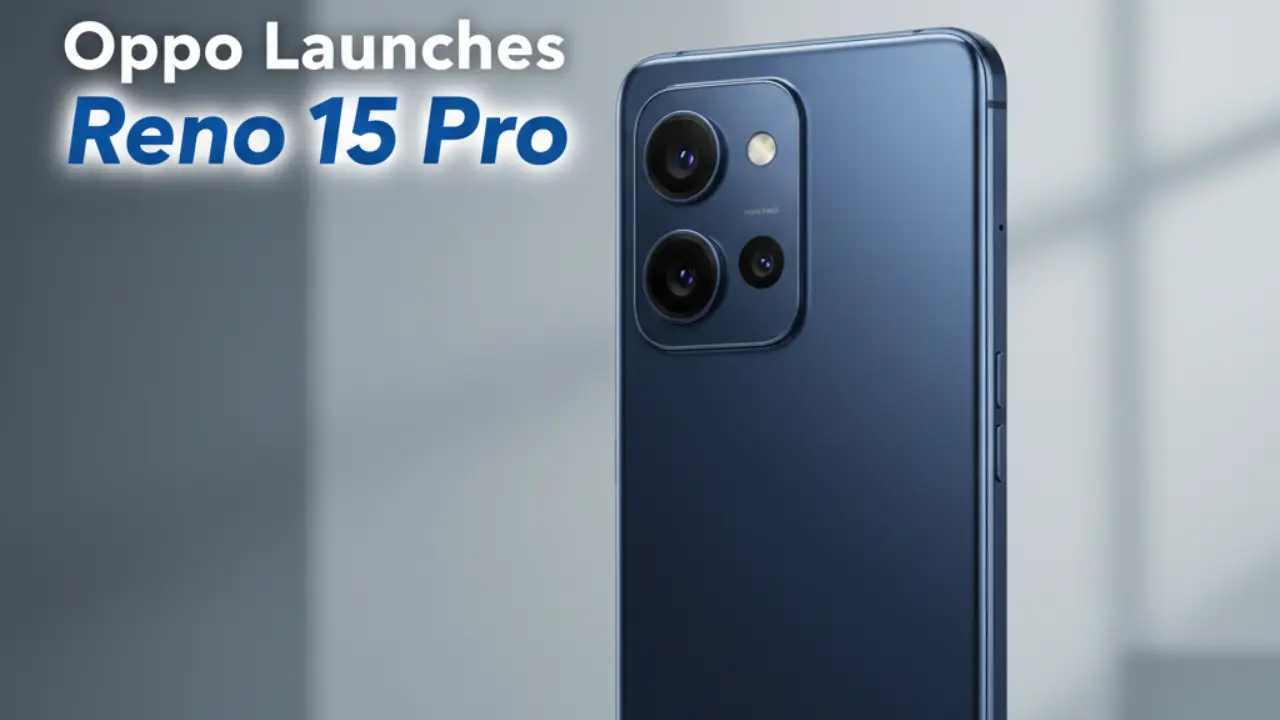 Oppo Reno 15 Pro with 230MP AI camera 120Hz AMOLED display and 7000mAh battery