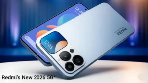 Redmi New 2026 5G phone with 4K display and 8000mAh battery