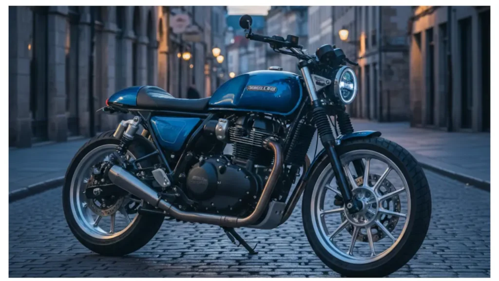 Royal Enfield Guerrilla 450 2025 with roadster design and TFT display