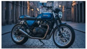 Royal Enfield Guerrilla 450 2025 with roadster design and TFT display