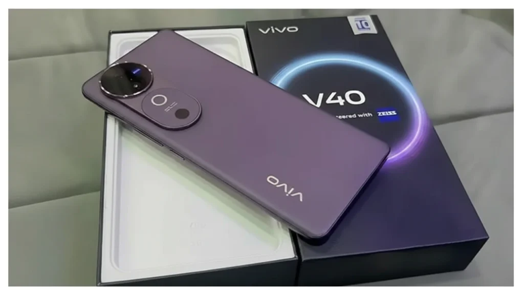Vivo V40 5G with curved AMOLED display and slim premium design