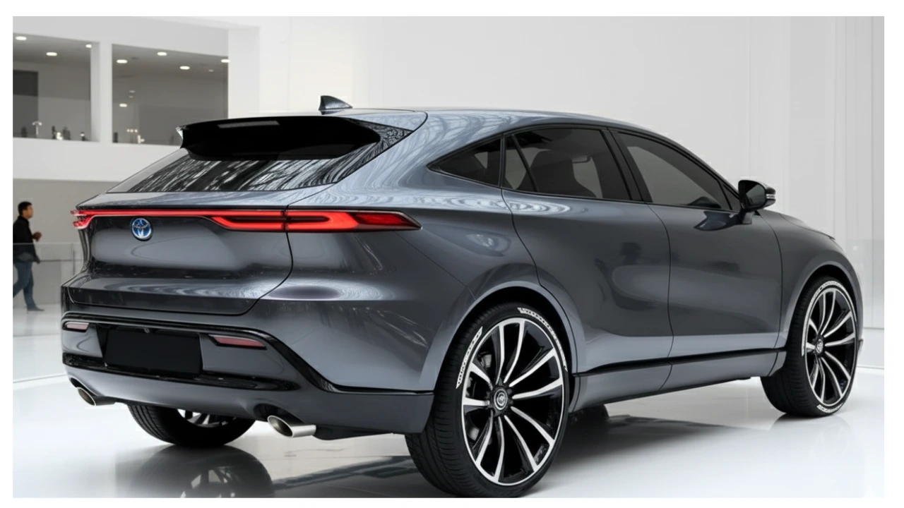 2025 Toyota Venza premium hybrid crossover with sleek exterior design