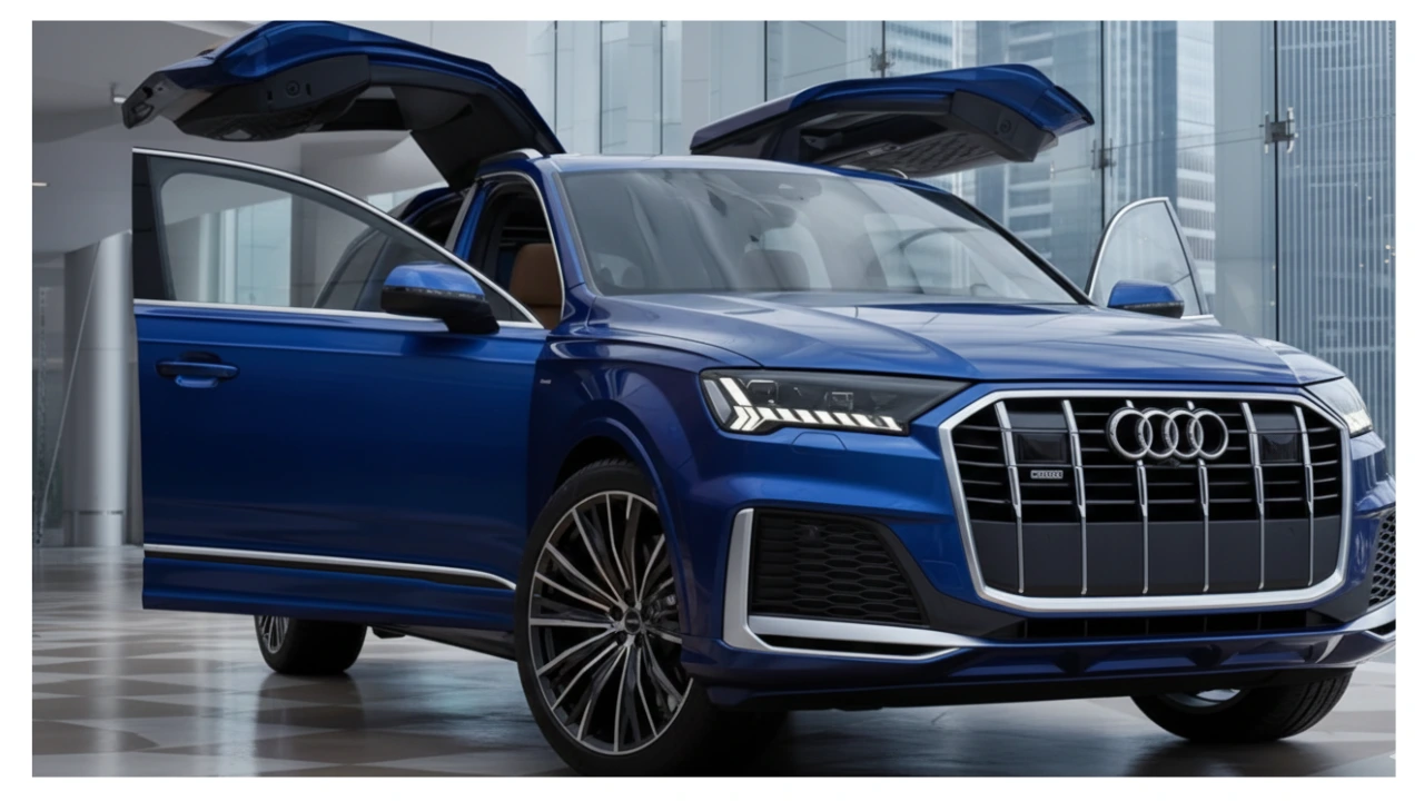 2026 Audi Q7 showcasing elegant design and premium luxury