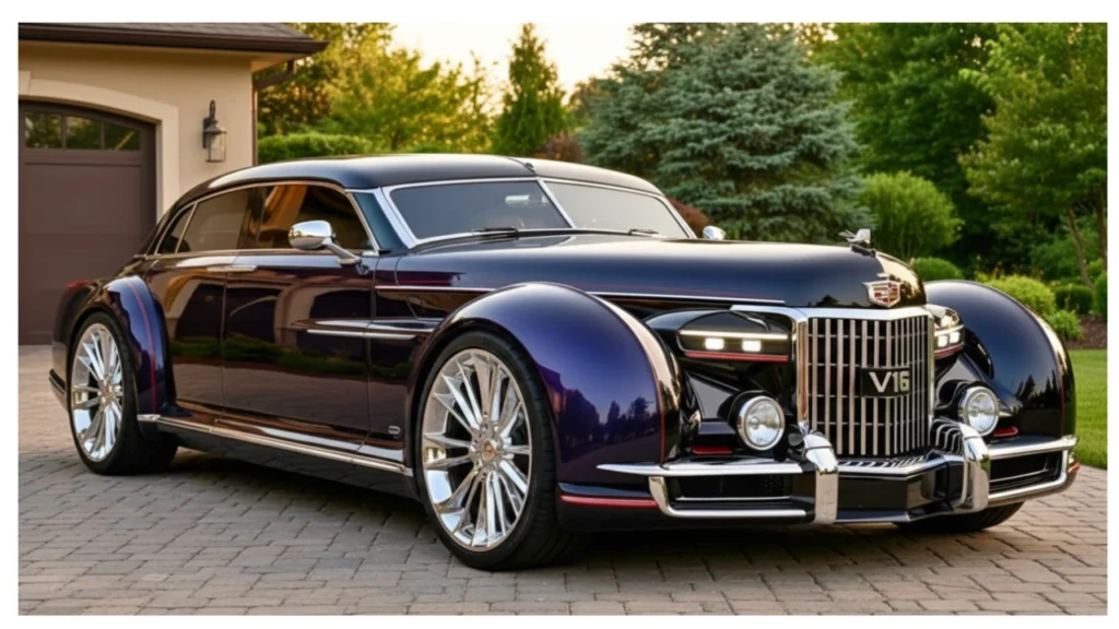 2026 Cadillac V16 showcasing royal design and premium luxury interior