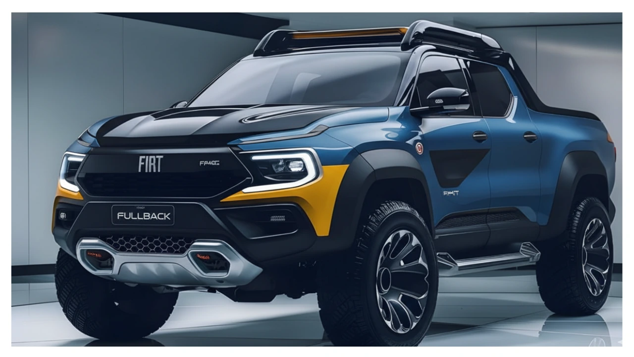 2026 Fiat Fullback Pickup shown with rugged design and practical work focused build