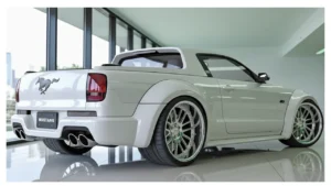 2026 Ford Mustang Pickup Truck with muscle car inspired design and smart technology