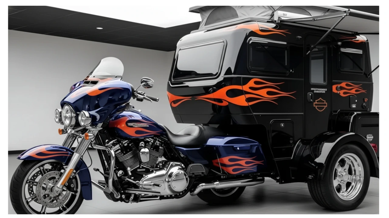 2026 Harley Davidson Camper Trike with camper setup bold design and touring features