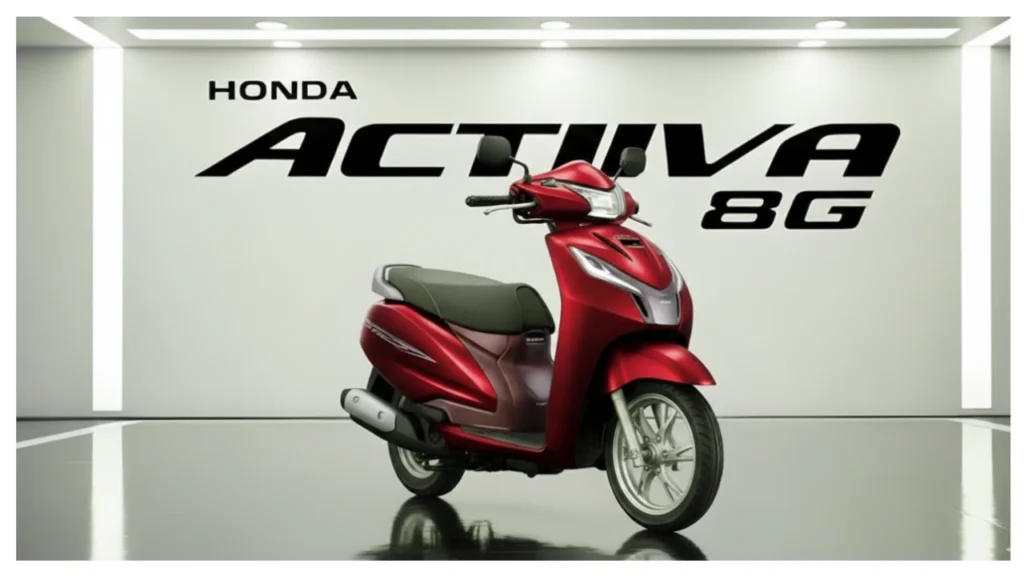 2026 Honda Activa 8G scooter with new design and LED headlamp