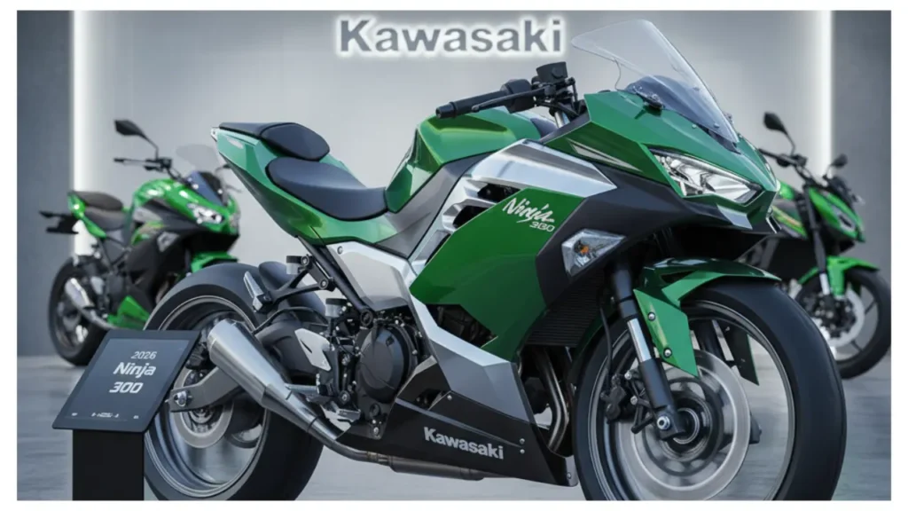 2026 Kawasaki Ninja 300 launched in India with new sporty colours