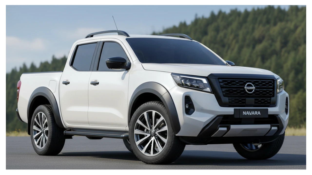 2026 Nissan Navara pickup with rugged design and smart technology