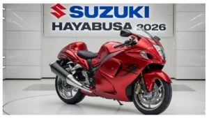 2026 Suzuki Hayabusa superbike with aerodynamic design