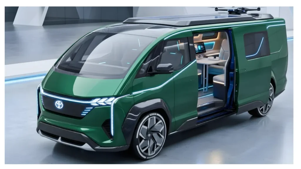 2026 Toyota Camper Motorhome with 6x6 drive and expedition design