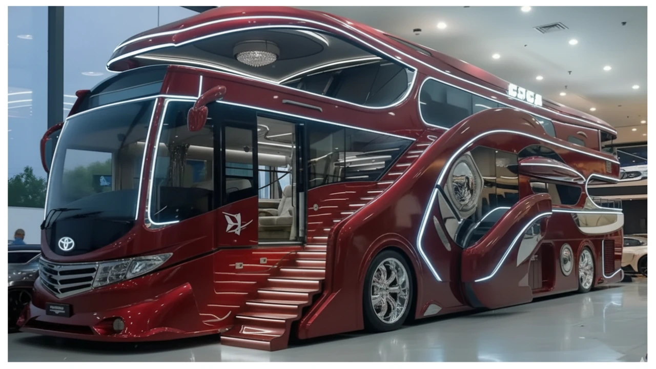 2026 Toyota Motorhome with compact luxury interior and adventure ready design