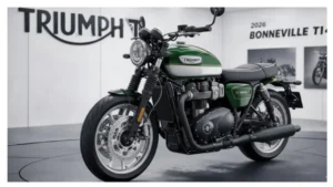 2026 Triumph Bonneville T140 with classic design and modern technology