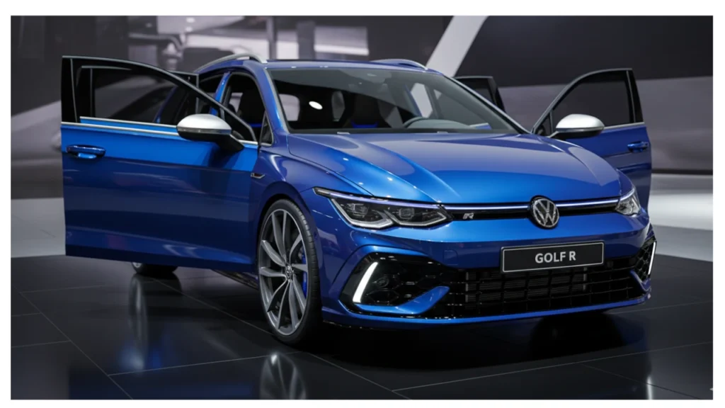2026 Volkswagen Golf R with turbocharged engine and sporty design