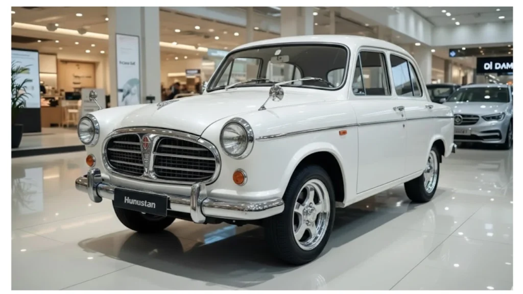 Classic Hindustan Ambassador 2026 with modern styling and premium upgrades