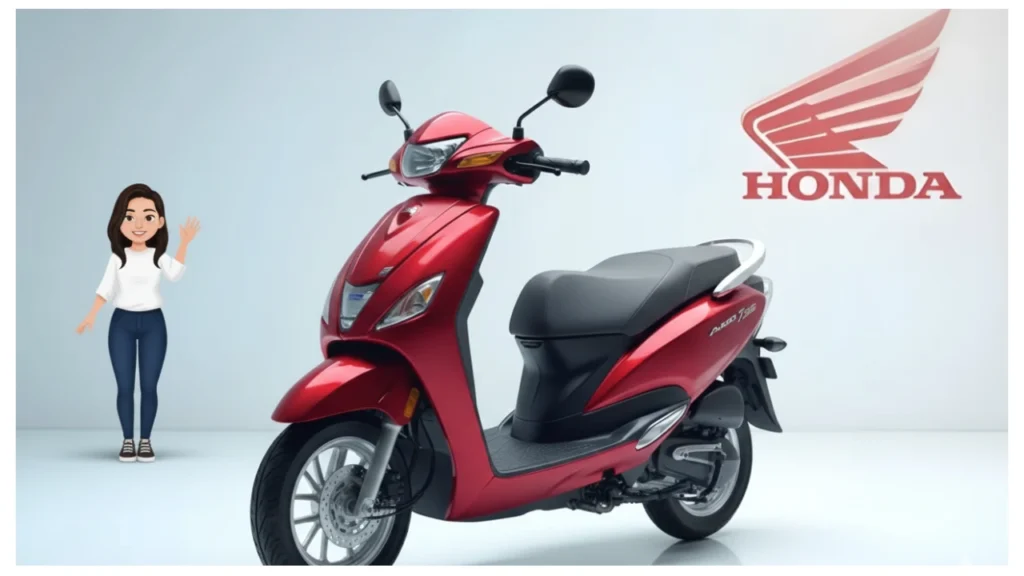 Honda Activa 7G new model scooter with stylish design for girls