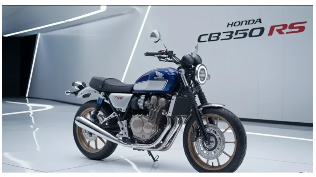 Honda CB 350 RS 2025 with refined engine and sporty design
