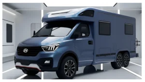 Hyundai H350 Camper 2026 showcasing ultra luxury interior and smart van technology