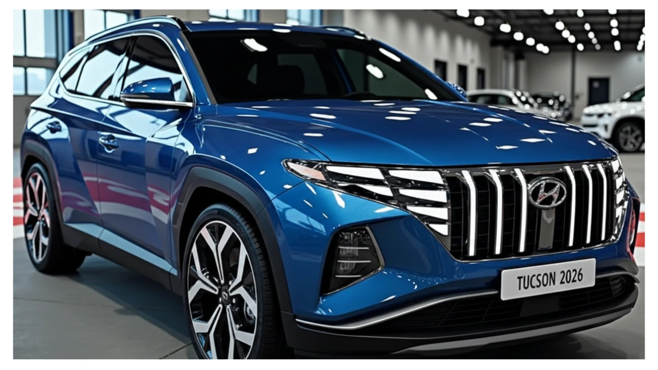 Hyundai Tucson 2026 premium SUV with smart features and global design