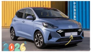 Hyundai i10 2026 with stylish design and fuel efficient petrol engine