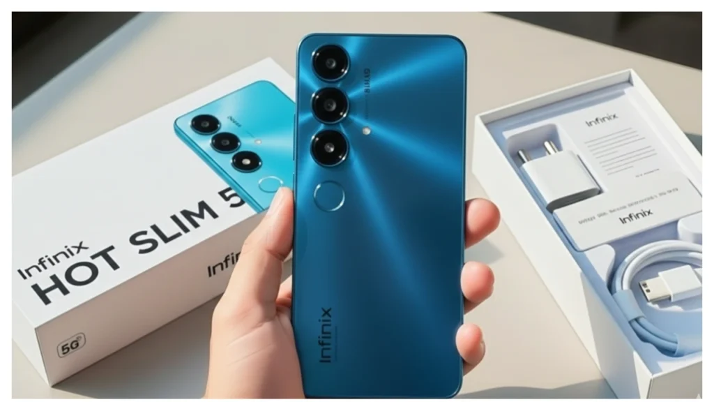 Infinix Slim 5G Marvel with 108MP camera and fast charging