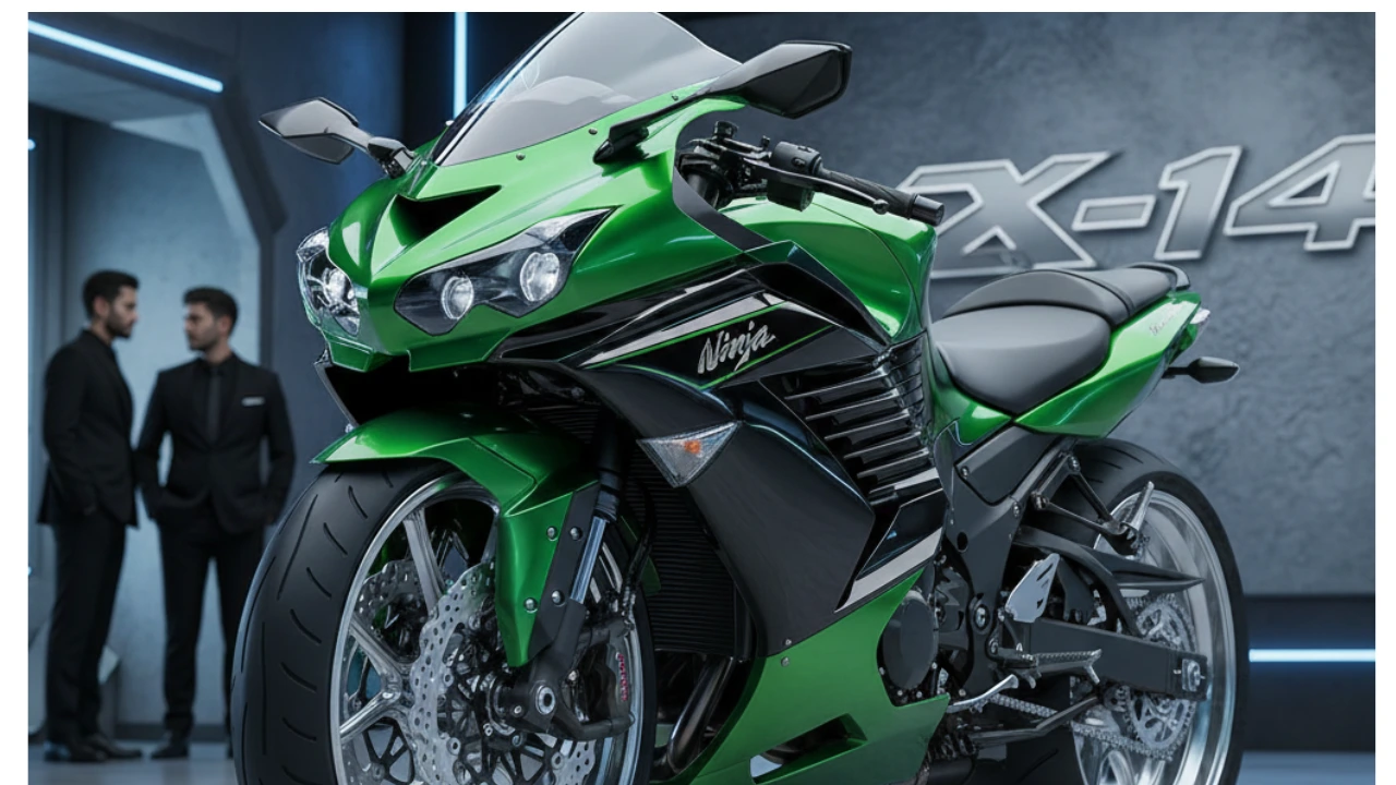 Kawasaki Ninja ZX 14 2026 with refined engine and touring design