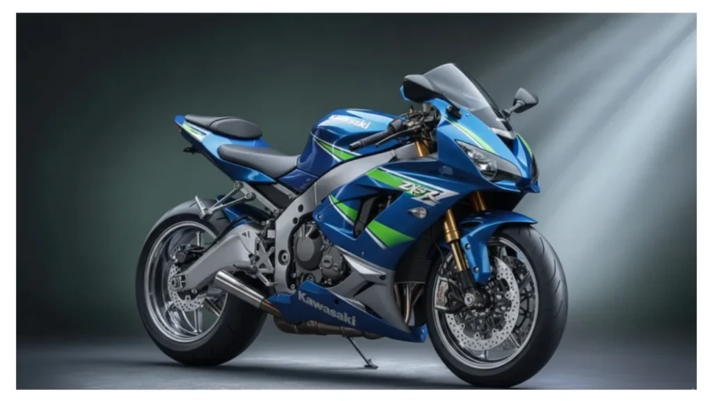 Kawasaki Ninja ZX 7R 2026 with racing design and upgraded engine