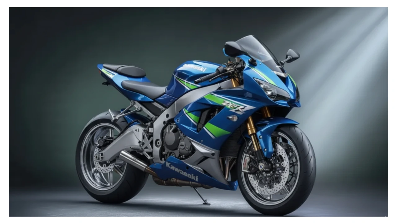 Kawasaki Ninja ZX 7R 2026 with racing design and upgraded engine