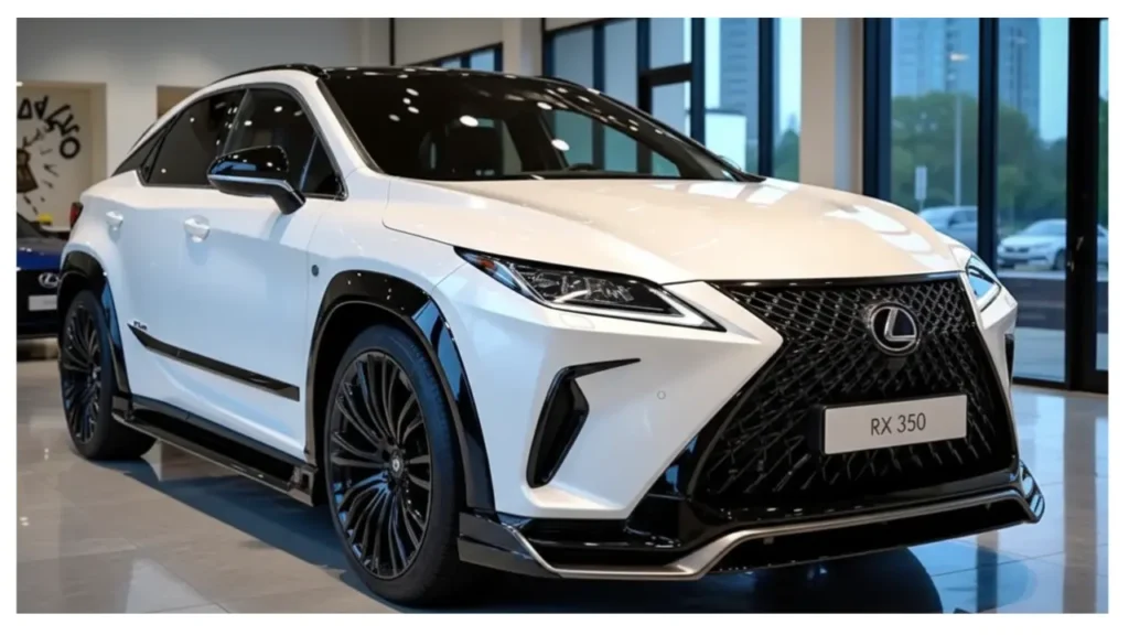 Lexus RX 350 2026 with bold design luxury interior and hybrid power